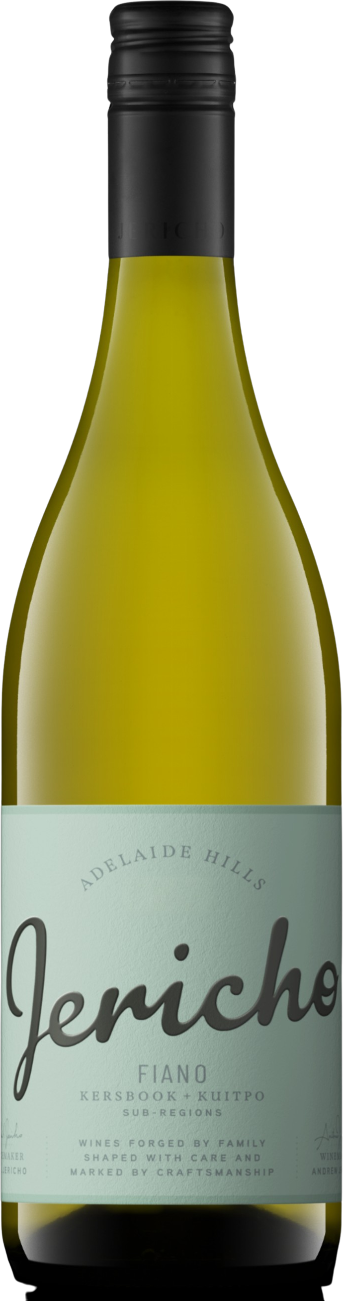 Jericho Wines Selected Vineyards Fiano  2025 Adelaide Hills bottle